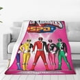 thumbnail image 1 of Power Rangers Soft Micro Fleece Blanket Throw Lightweight Flannel Blankets for Bed Couch Sofa, 1 of 9