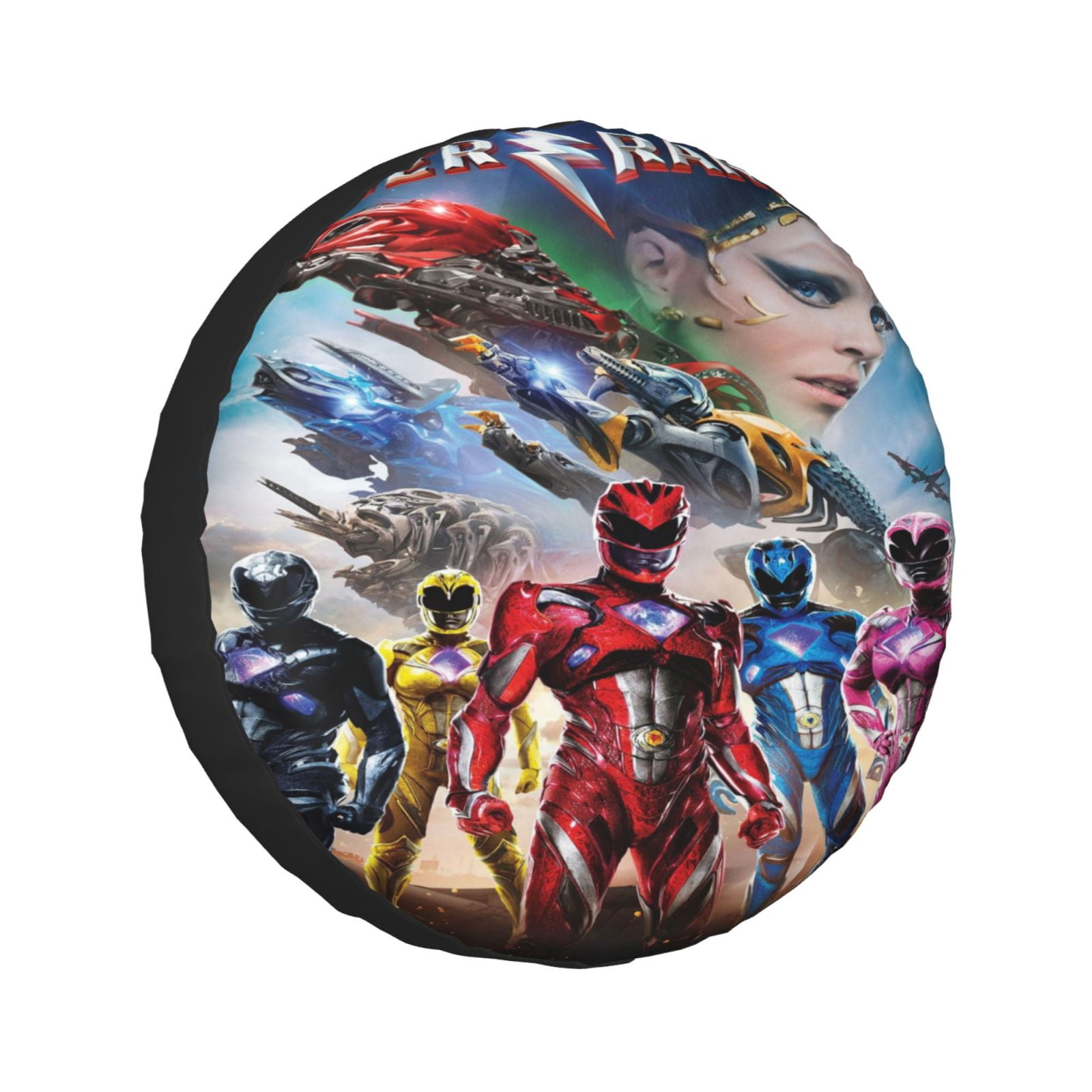 Power Ranger Wheel Power Rangers Spare Tire Cover Dust-Proof Wheel Tire Cover Fit Trailer ...
