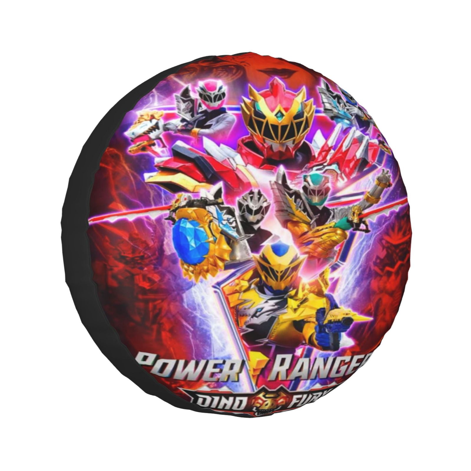 Power Rangers Wheel Power Rangers Spare Tire Cover Dust-Proof Wheel Tire Cover Fit Trailer ...