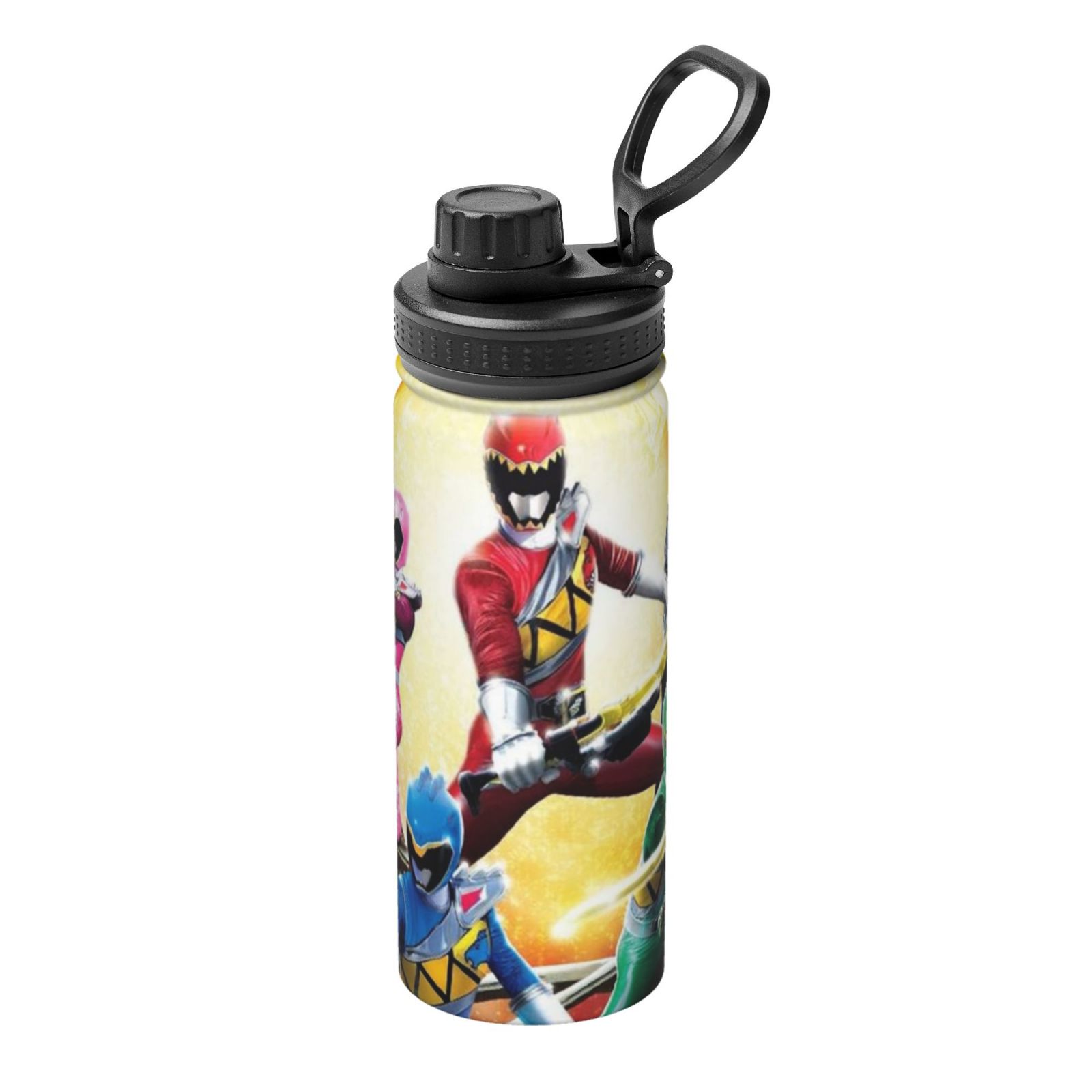 Power Rangers Stainless Steel Water Bottle 18oz Sports Insulated Kettle ...