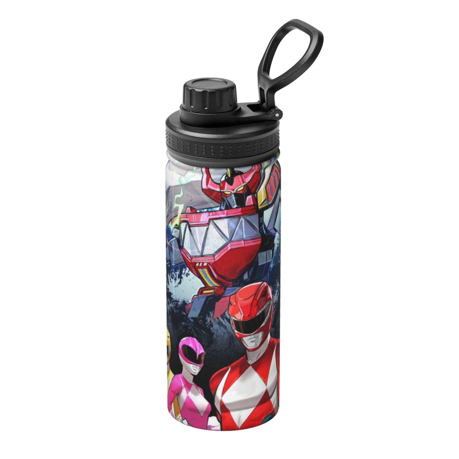 Power Rangers Stainless Steel Water Bottle 18oz Sports Insulated Kettle ...