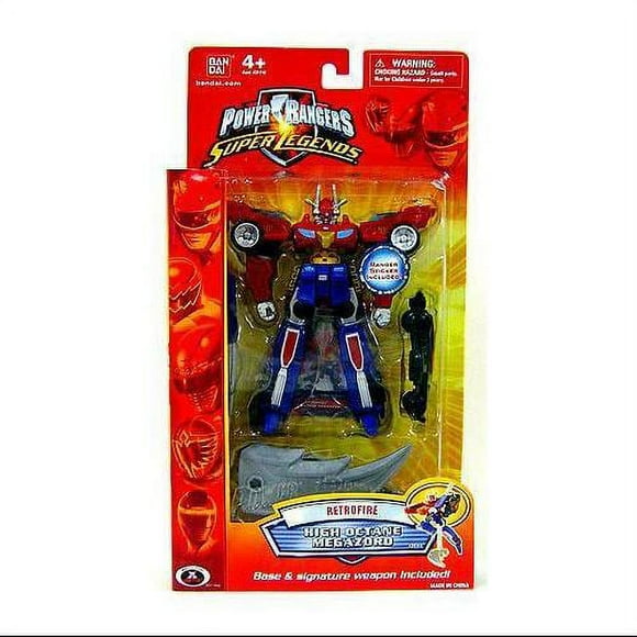 Power Rangers Super Legends Retrofire Series High Octane MegaZord Action Figure