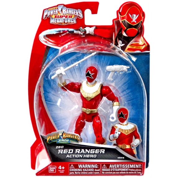 Power Rangers Super Megaforce 5" Zeo Red Ranger Action Figure