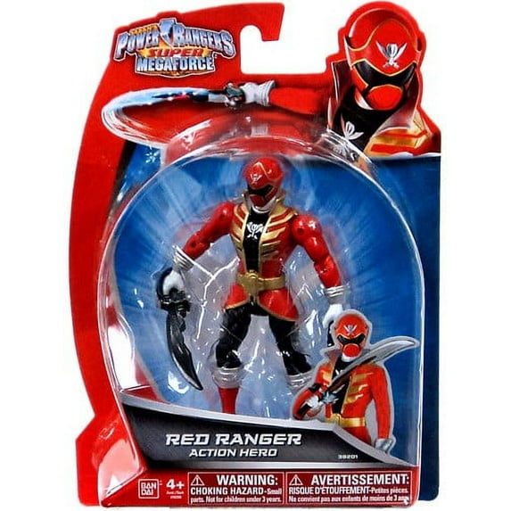 Power Rangers Super Megaforce Red Ranger Action Hero Figure