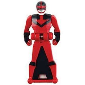 Bandai Power Rangers Super Megaforce Red Ranger Key Action Figure, 2.5 In