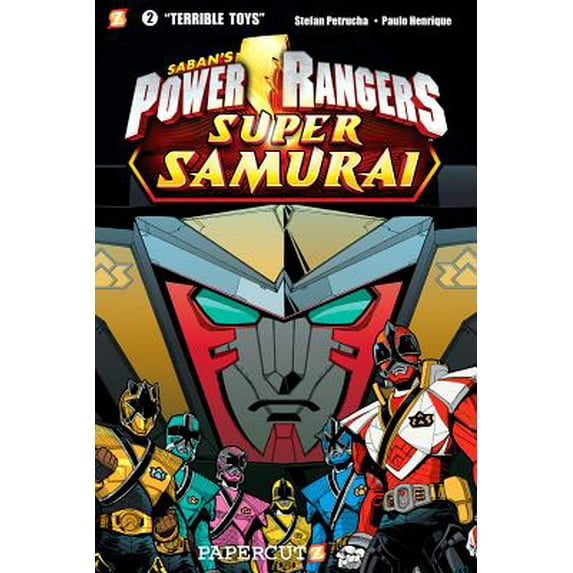 Power Rangers Super Samurai Graphic Novels (Hardcover): Power Rangers Super Samurai #2: Terrible Toys (Series #NO. 2) (Hardcover)
