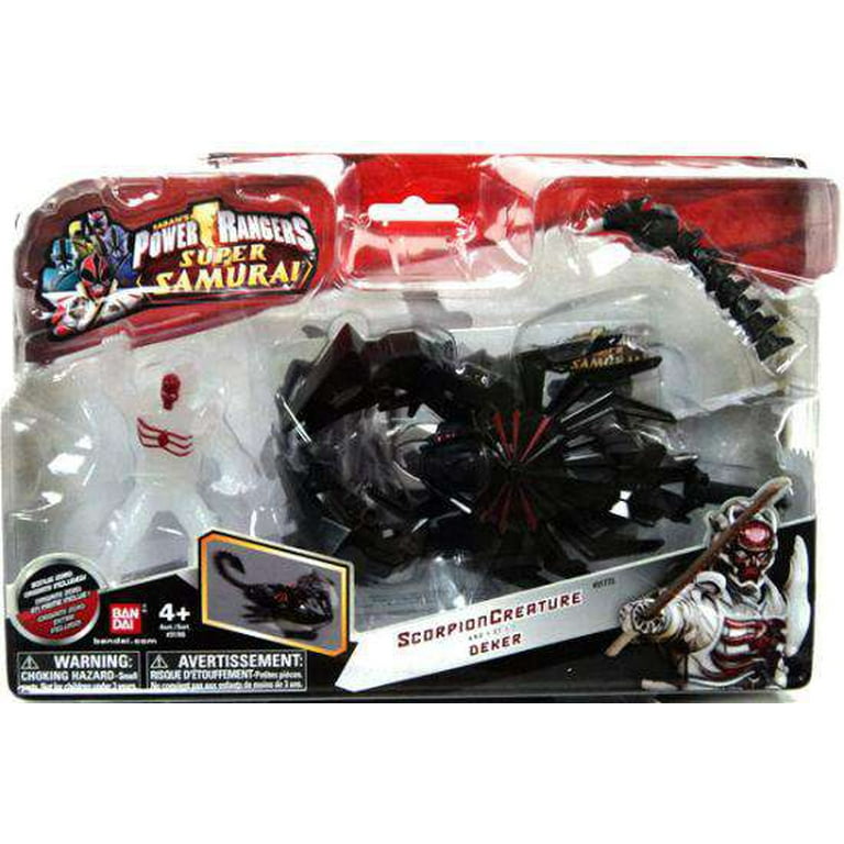 Power Rangers Super Samurai Scorpion Creature & Deker Action
