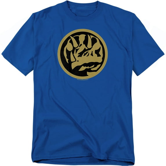 Power Rangers T-Shirt Blue Ranger Logo Unisex Graphic Tee for Men & Women