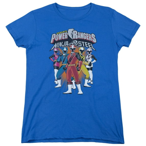 Power Rangers - Team Lineup - Women's Short Sleeve Shirt - X-Large