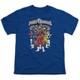 thumbnail image 1 of Power Rangers - Team Lineup - Youth Short Sleeve Shirt - Medium, 1 of 2