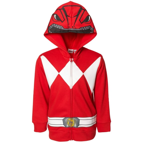 Power Rangers Toddler Boys Fleece Zip Up Hoodie Toddler to Big Kid