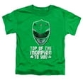 thumbnail image 1 of Power Rangers Top Of The Morphin To You Toddler T-Shirt Kelly Green, 1 of 1