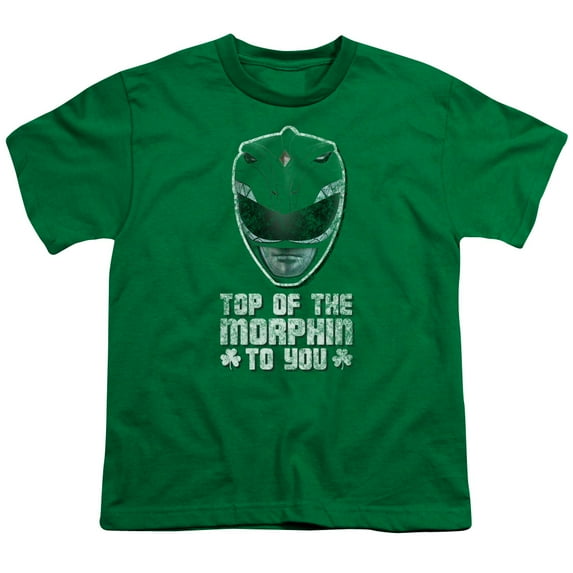 Power Rangers - Top Of The Morphin To You - Youth Short Sleeve Shirt - Small