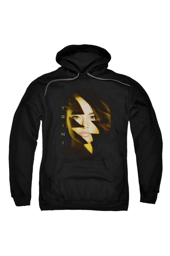 Power Rangers Trini Bolt Adult Pullover Hoodie Sweatshirt Black