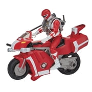 Mighty Morphin Power Rangers: Re-Ignition - Tyrannosaurus Battle Bike with Red Ranger Figure by Playmates Toys