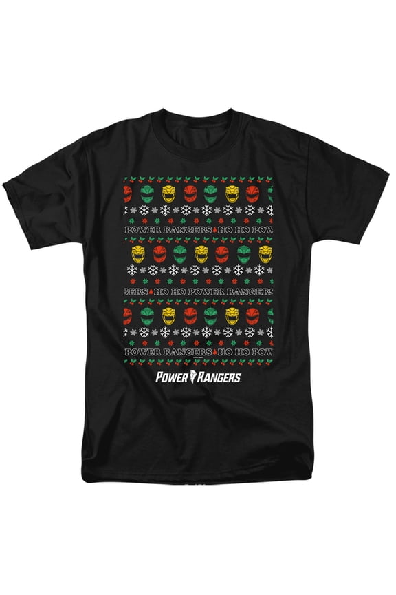 Ugly Christmas Sweater Unisex Adult T Shirt, Black, 4X-Large