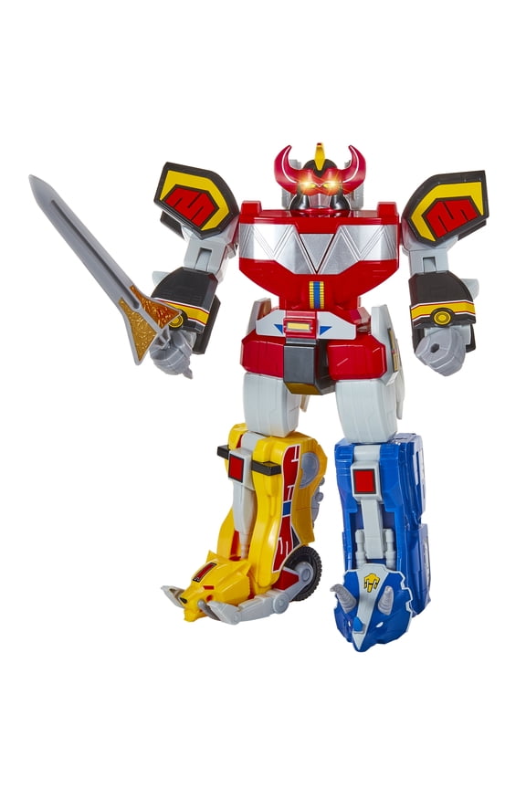 Mighty Morphin Power Rangers: Re-Ignition - Ultimate Megazord Electronic Figure for kids 4+ by Playmates Toys
