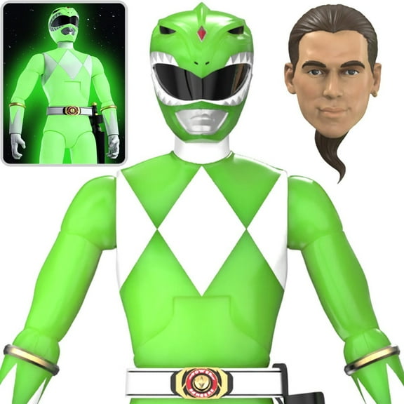 Power Rangers Ultimates Green Glow-in-the-Dark 7-Inch Figure