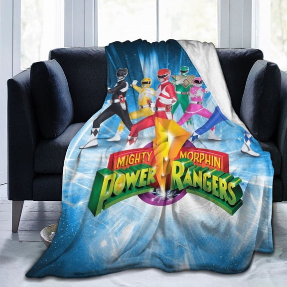 Power Rangers Ultra-Soft Micro Fleece Blanket Cozy Blanket Thick Warm Plush Throw Blanket Sofa Cushion 60"X50"