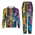 thumbnail image 1 of Power Rangers Unisex Adult Sweatsuits Hoodie & Sweatpants Long Sleeve Hooded Sweatshirt Matching Joggers Tracksuit Sets L, 1 of 9