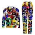 thumbnail image 1 of Power Rangers Unisex Adult Sweatsuits Hoodie & Sweatpants Long Sleeve Hooded Sweatshirt Matching Joggers Tracksuit Sets M, 1 of 9