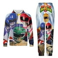 thumbnail image 1 of Power Rangers Unisex Adult Sweatsuits Hoodie & Sweatpants Long Sleeve Hooded Sweatshirt Matching Joggers Tracksuit Sets S, 1 of 9