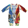 thumbnail image 1 of Power Rangers Unisex Baby Boy Girl Rompers Long Sleeve Infant Jumpsuits Babies' Outfits Fall Winter Clothes 18-24M, 1 of 5