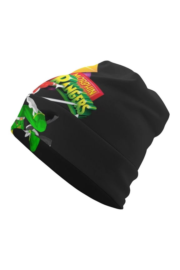 Power Rangers Unisex Beanie Hats Cuffed Skull Cap Fall Winter Warm Hat Pullover Cap Leisure Cap for Women Men