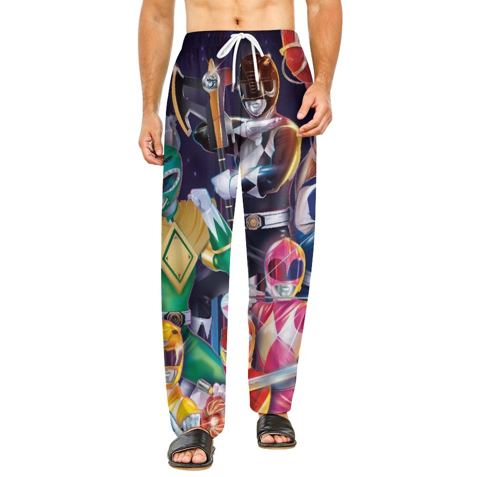 Power Rangers Unisex Pajama Pants Bottoms Daily Cozy Soft Lounge Sleep ...