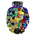 thumbnail image 1 of Power Rangers Unisex Sweatshirts Loose Pullover Sweater Hooded Hoodie 3D Printing Jacket Winter Fall Clothes 6XL, 1 of 7