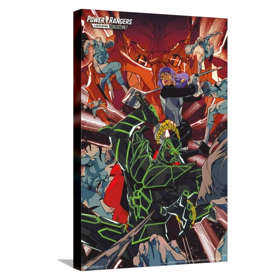 Power Rangers - Villain Canvas Wall Poster, 14.725" x 22.375"