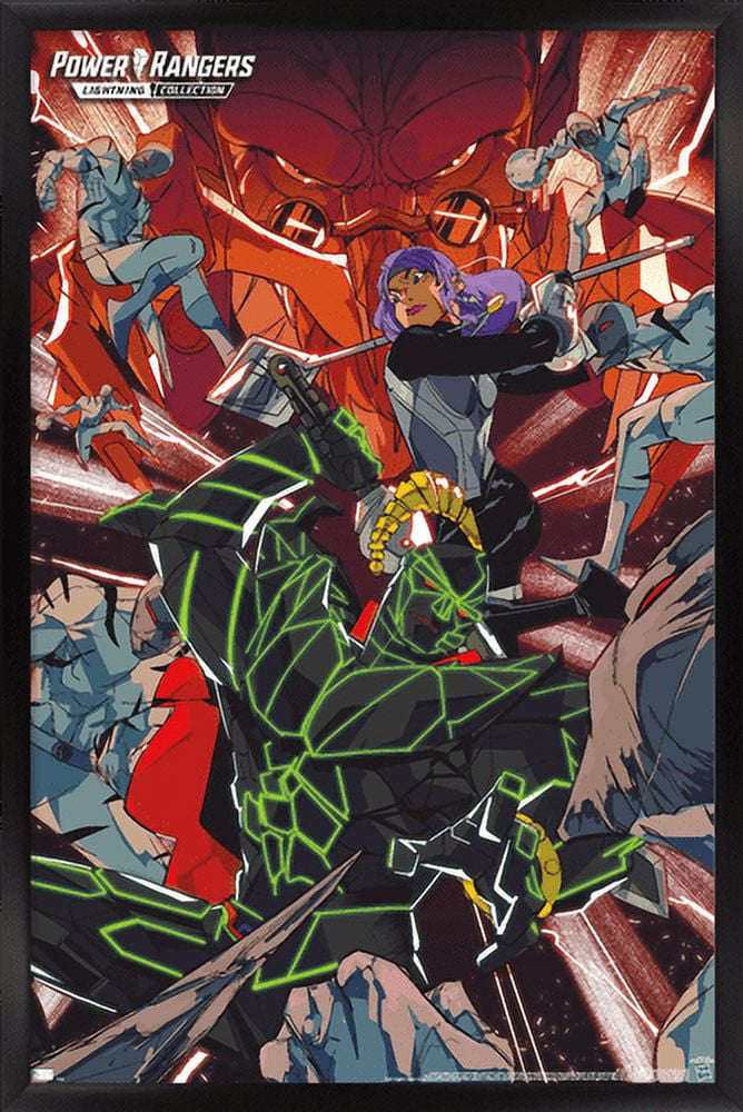 Power Rangers - Villain Wall Poster, 22.375" x 34", Framed