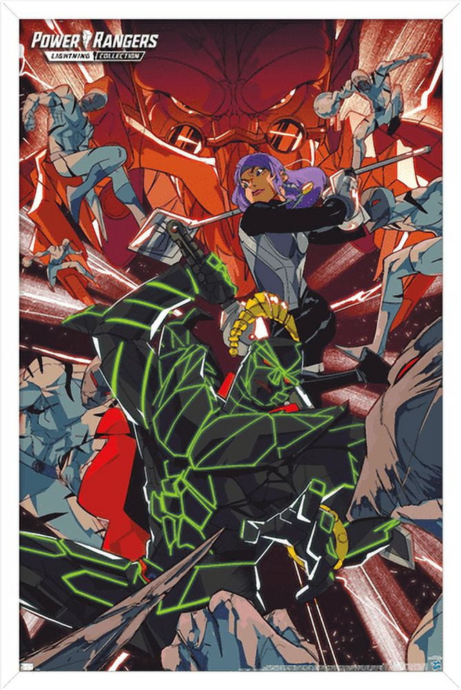 Power Rangers - Villain Wall Poster, 22.375" x 34", Framed
