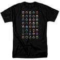 thumbnail image 1 of Power Rangers Visual Timeline Adult 18/1 T-Shirt Black, 1 of 1