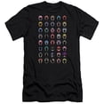 thumbnail image 1 of Power Rangers Visual Timeline Adult 30/1 T-Shirt Black, 1 of 1
