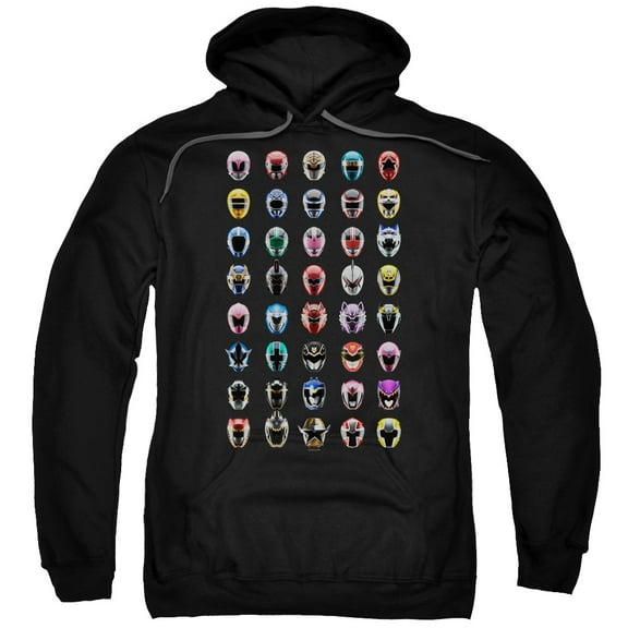 Power Rangers - Visual Timeline - Pull-Over Hoodie - X-Large
