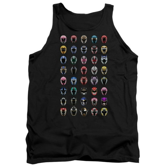 Power Rangers - Visual Timeline - Tank Top - Small