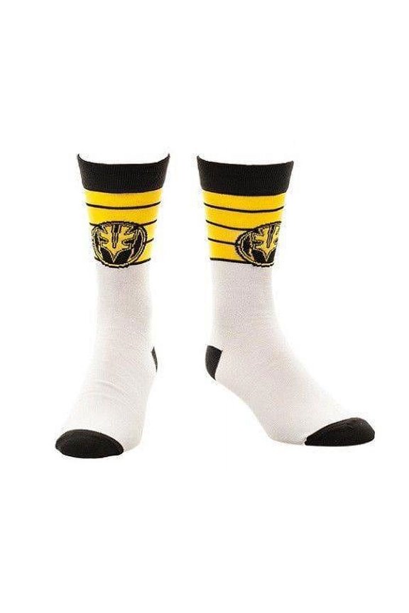Power Rangers White Ranger Crew Sock