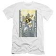 thumbnail image 1 of Power Rangers - White Ranger Deco - Premium Slim Fit Short Sleeve Shirt - XX-Large, 1 of 2
