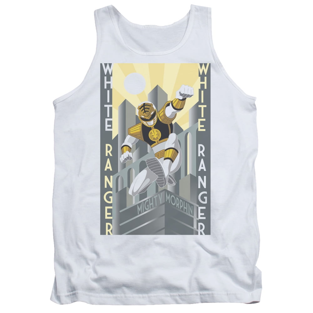 Power Rangers - White Ranger Deco - Tank Top - Small - Walmart.com