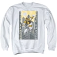 thumbnail image 1 of Power Rangers - White Ranger Duo - Crewneck Sweatshirt - Small, 1 of 2