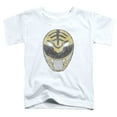 thumbnail image 1 of Power Rangers - White Ranger Mask - Toddler Short Sleeve Shirt - 3T, 1 of 2