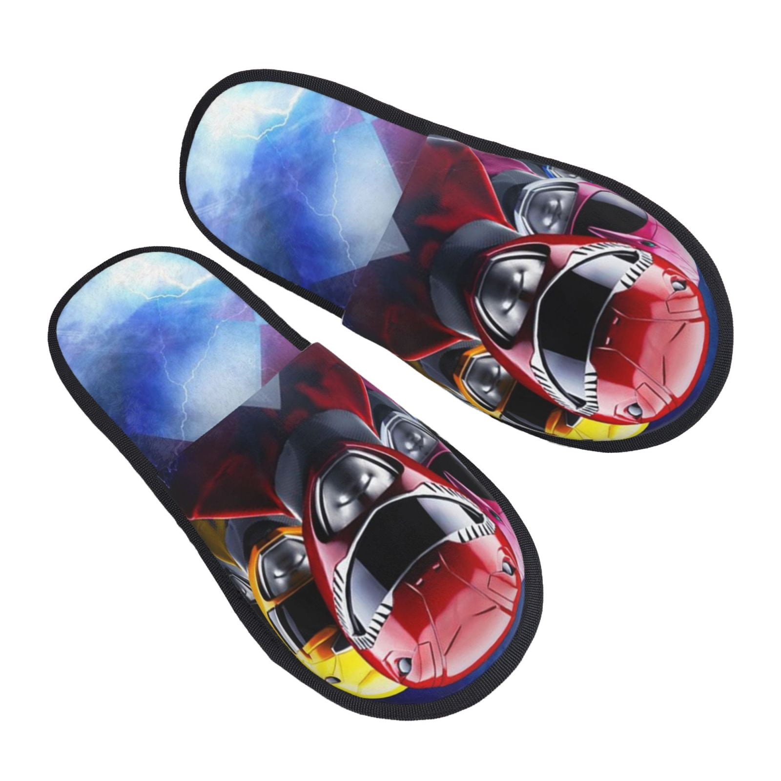Power Rangers Winter Home Slippers Indoor Soft Warm Bedroom Slippers ...