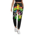 thumbnail image 1 of Power Rangers Women's Jogger Track Pants Print Drawstring Lounge Sweatpants Casual Trousers for Yoga, Workout S, 1 of 7