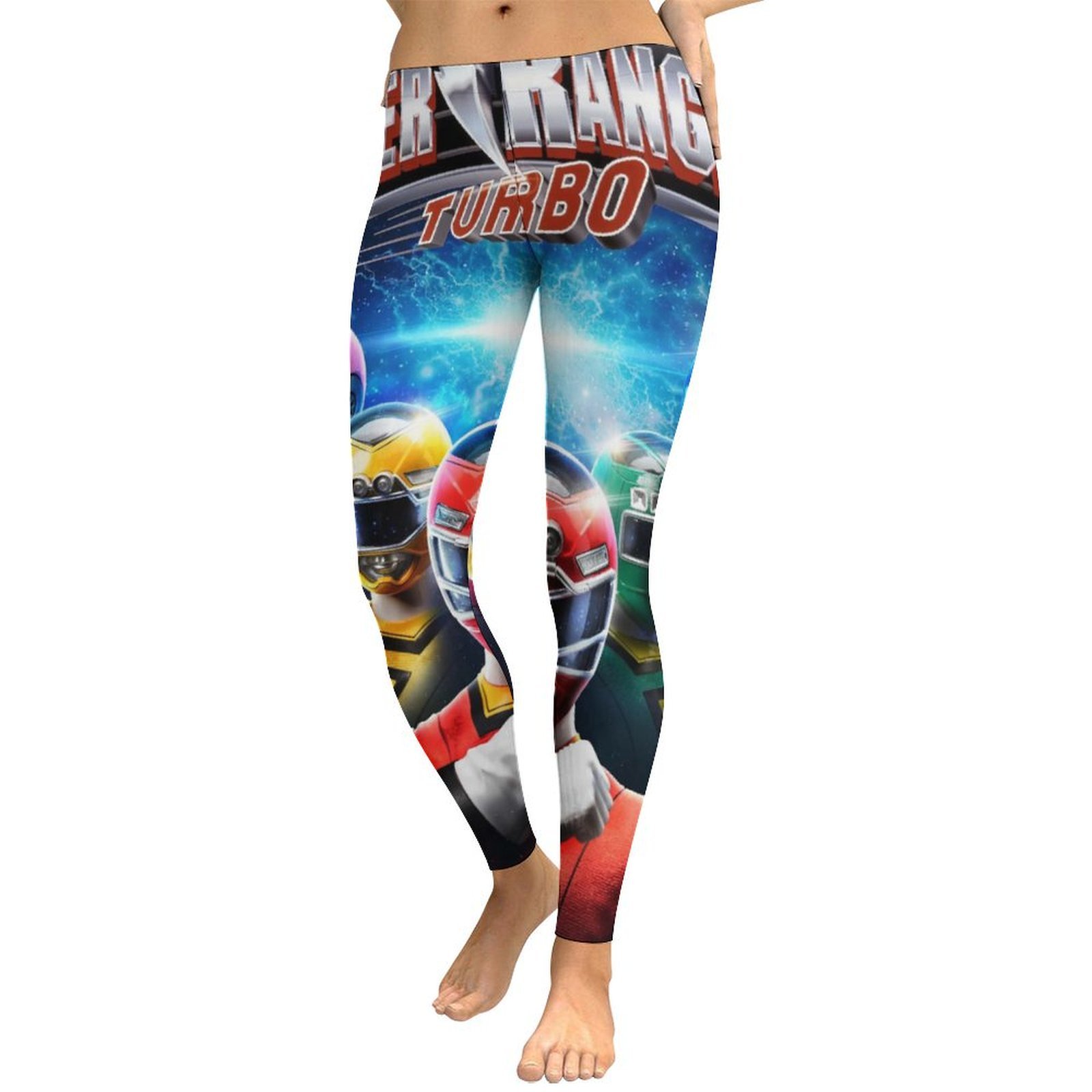 Power Ranger Pants Power Rangers Women's Yoga Pants High Waisted Tummy Control Non See ...
