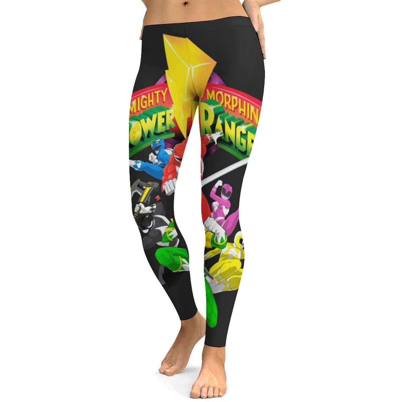 Power Ranger Pants Power Rangers Womens Lounge Legging Soft Workout Athletic Running Yoga ...
