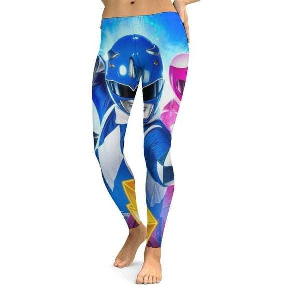 Power Rangers Womens Lounge Legging Soft Workout Athletic Running Yoga Pants Yoga Leggings S