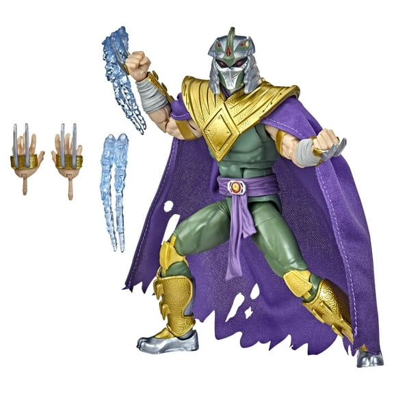 Power Rangers X Teenage Mutant Ninja Turtles Lightning Collection Morphed Shredder Green Ranger Collab Action Figure