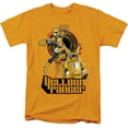 thumbnail image 1 of Power Rangers Yellow Ranger Adult 18/1 T-Shirt Gold, 1 of 1