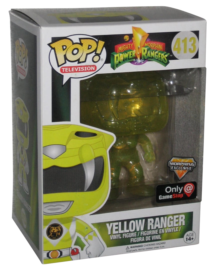 Power Rangers Beast Morphers Power Rangers Funko Pop! Vinylfigur Yellow Ranger (Morphing) 413 Funko Exclusive